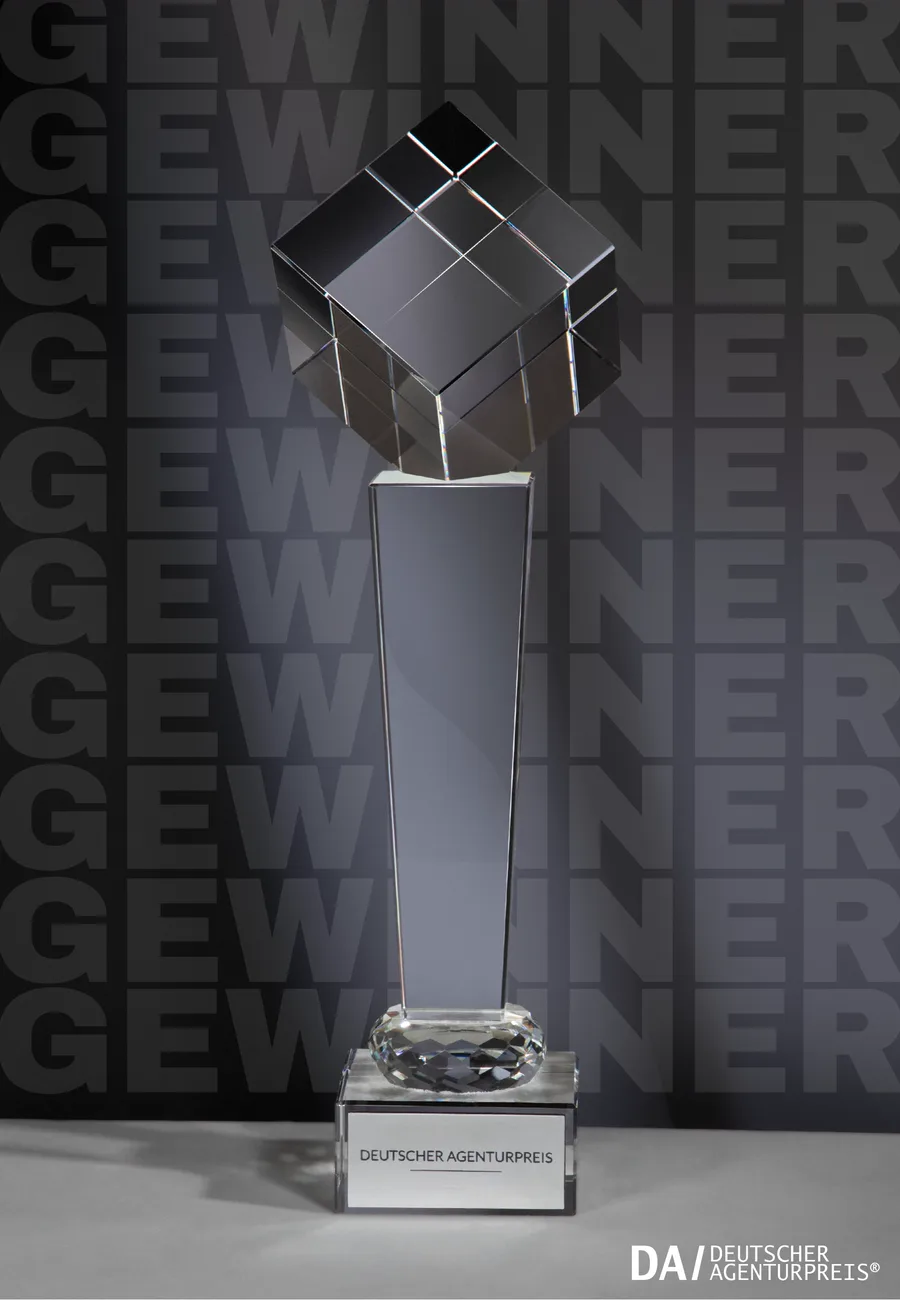 Siegel: Gewinner Deutscher Agenturpreis 2025