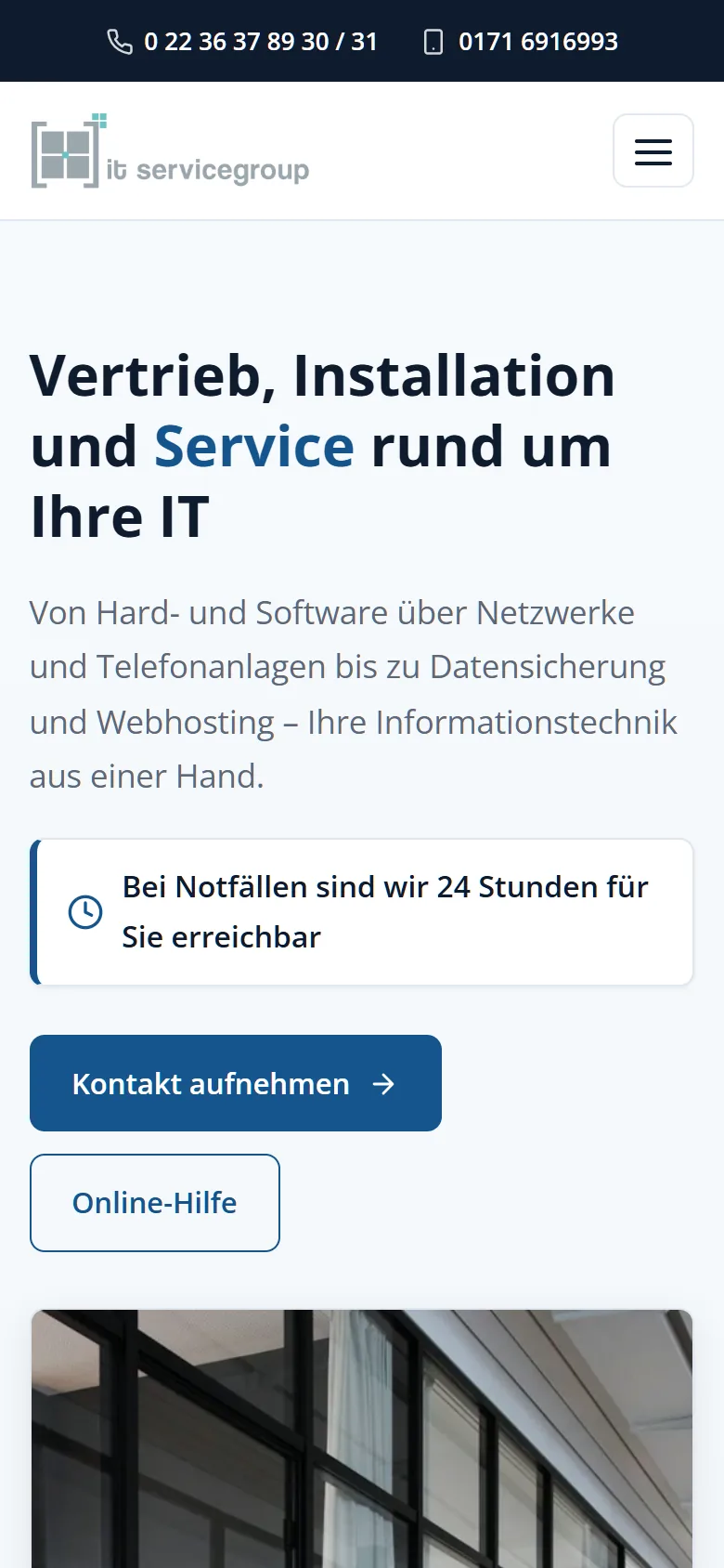 Website IT Service Group, Handy